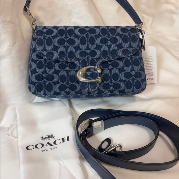 COACH
Soft Tabby Shoulder Bag In Signature Denim
with Silver Accent - Picture 14 of 15